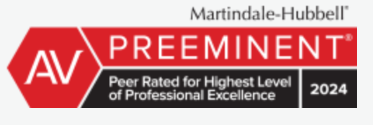 Martindale-Hubbell AV Preeminent 2024 rating badge — Ryan Tait
